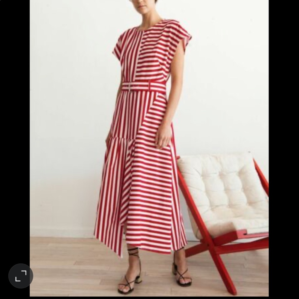NWOT Rachel Comey Steady belted cotton dress sz 00